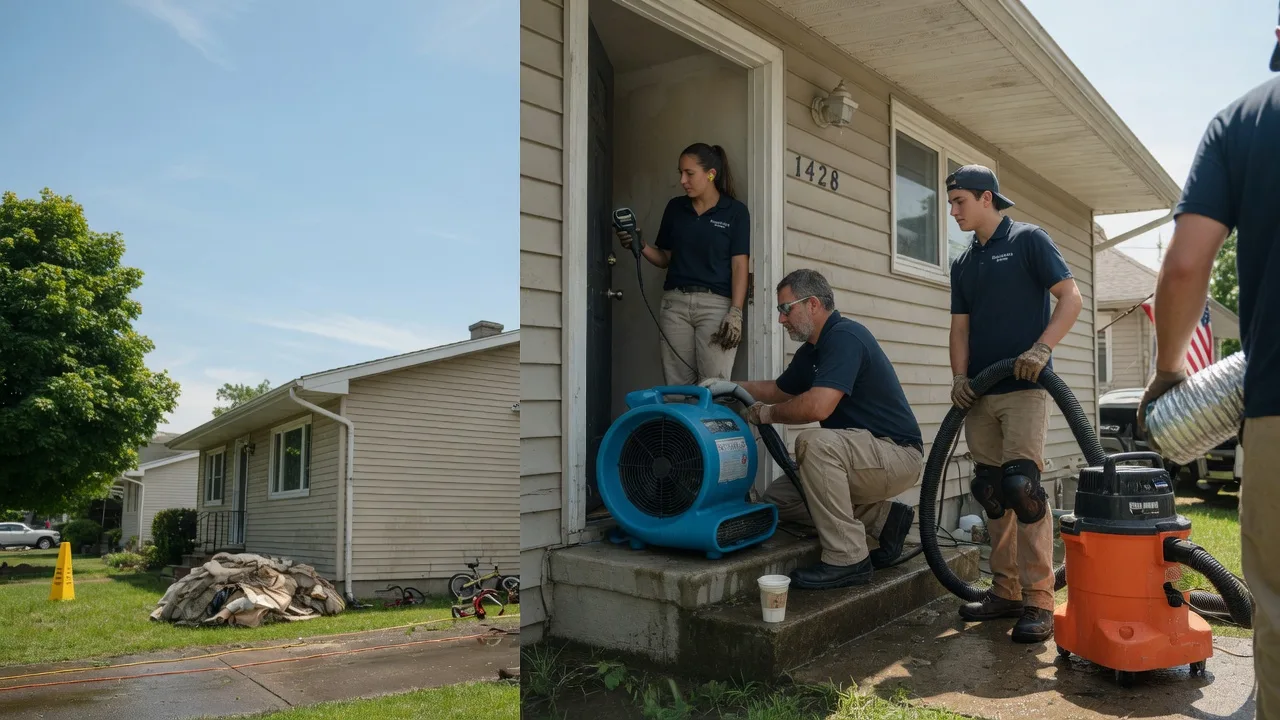 Water Damage Restoration in Christiansburg, VA near me